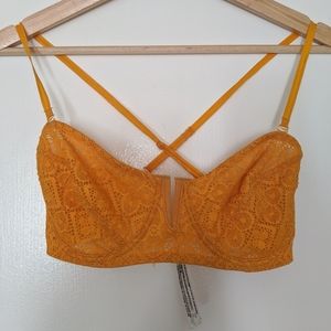 Cupless Lace Bra